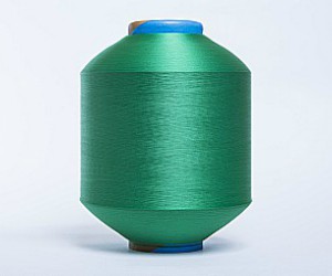 hilo para textiles color verde